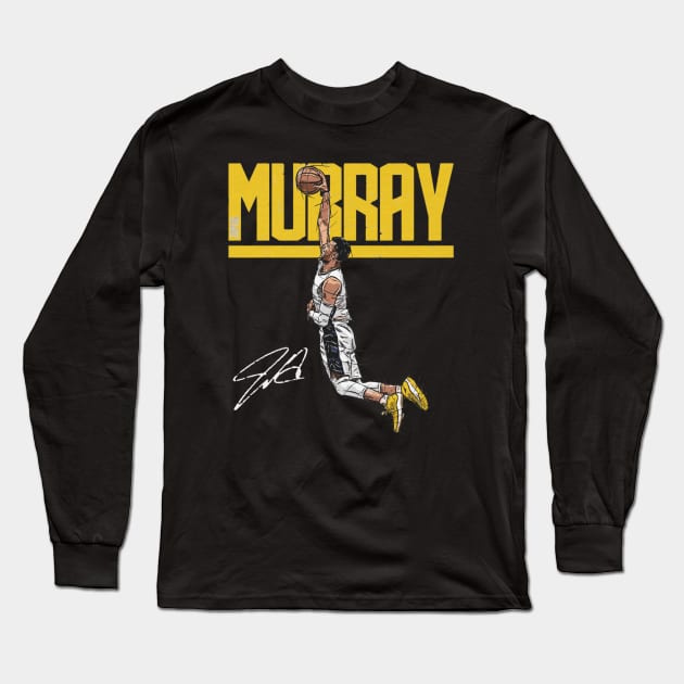 jamal murray hyper Long Sleeve T-Shirt by mazihaya pix